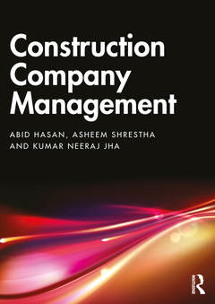 Couverture de l’ouvrage Construction Company Management