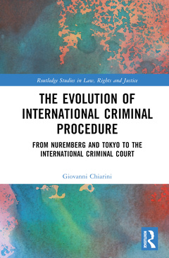 Couverture de l’ouvrage The Evolution of International Criminal Procedure