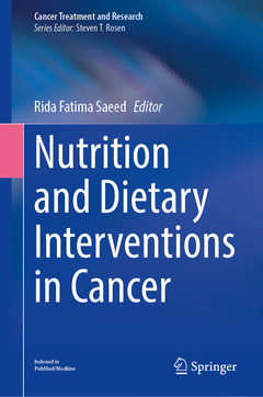 Couverture de l’ouvrage Nutrition and Dietary Interventions in Cancer