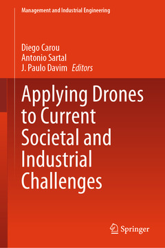 Couverture de l’ouvrage Applying Drones to Current Societal and Industrial Challenges
