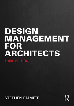 Couverture de l’ouvrage Design Management for Architects