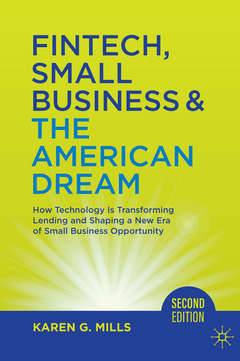 Couverture de l’ouvrage Fintech, Small Business & The American Dream