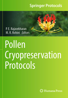 Couverture de l’ouvrage Pollen Cryopreservation Protocols