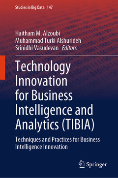 Couverture de l’ouvrage Technology Innovation for Business Intelligence and Analytics (TIBIA)