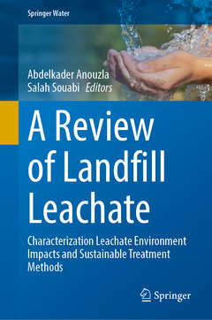 Couverture de l’ouvrage A Review of Landfill Leachate