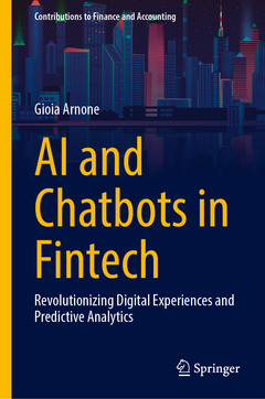Couverture de l’ouvrage AI and Chatbots in Fintech
