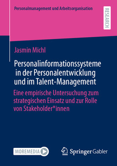 Couverture de l’ouvrage Personalinformationssysteme in der Personalentwicklung und im Talent-Management 