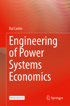 Couverture de l’ouvrage Engineering of Power Systems Economics