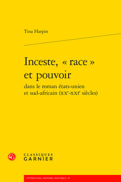 Cover of the book Inceste, « race » et pouvoir