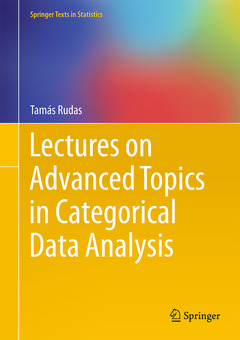 Couverture de l’ouvrage Lectures on Advanced Topics in Categorical Data Analysis