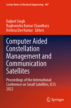 Couverture de l’ouvrage Computer Aided Constellation Management and Communication Satellites