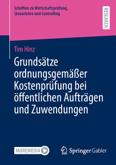 Cover of the book Grundsätze ordnungsgemäßer Kostenprüfung bei öffentlichen Aufträgen und Zuwendungen