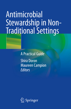 Couverture de l’ouvrage Antimicrobial Stewardship in Non-Traditional Settings
