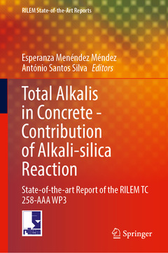 Couverture de l’ouvrage Total Alkalis in Concrete — Contribution of Alkali-silica Reaction