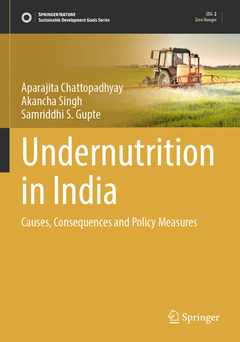 Couverture de l’ouvrage Undernutrition in India