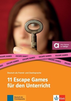 Couverture de l’ouvrage 11 Escape Games für den DaF-Unterricht