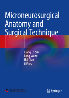 Couverture de l’ouvrage Microneurosurgical Anatomy and Surgical Technique