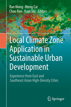 Couverture de l’ouvrage Local Climate Zone Application in Sustainable Urban Development