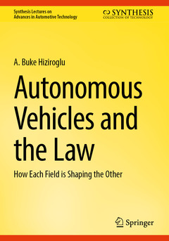 Couverture de l’ouvrage Autonomous Vehicles and the Law