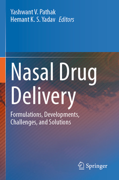 Couverture de l’ouvrage Nasal Drug Delivery