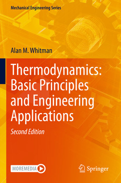 Couverture de l’ouvrage Thermodynamics: Basic Principles and Engineering Applications