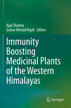 Couverture de l’ouvrage Immunity Boosting Medicinal Plants of the Western Himalayas