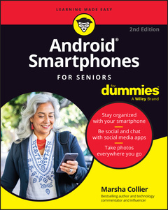 Couverture de l’ouvrage Android Smartphones For Seniors For Dummies