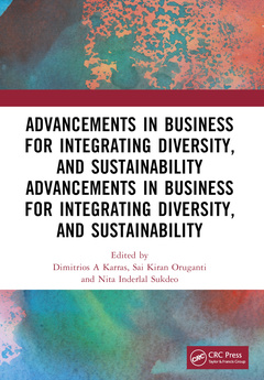 Cover of the book Advancements in Business for Integrating Diversity, and Sustainability