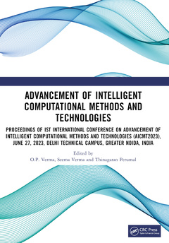Couverture de l’ouvrage Advancement of Intelligent Computational Methods and Technologies