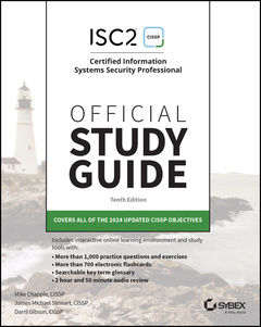 Couverture de l’ouvrage ISC2 CISSP Certified Information Systems Security Professional Official Study Guide