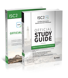 Couverture de l’ouvrage ISC2 CISSP Certified Information Systems Security Professional Official Study Guide & Practice Tests Bundle