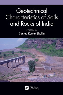 Couverture de l’ouvrage Geotechnical Characteristics of Soils and Rocks of India