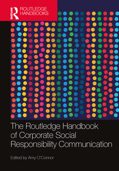 Couverture de l’ouvrage The Routledge Handbook of Corporate Social Responsibility Communication