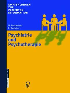 Couverture de l’ouvrage Psychiatrie und Psychotherapie