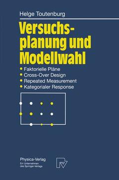 Cover of the book Versuchsplanung und Modellwahl