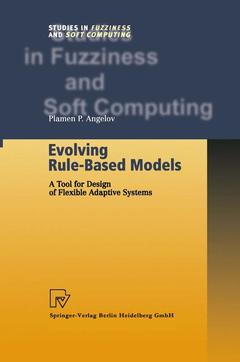 Couverture de l’ouvrage Evolving Rule-Based Models