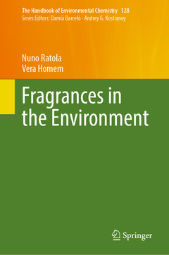 Couverture de l’ouvrage Fragrances in the Environment