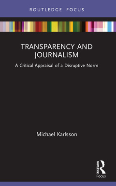 Cover of the book Transparency and Journalism