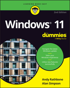 Couverture de l’ouvrage Windows 11 For Dummies, 2nd Edition