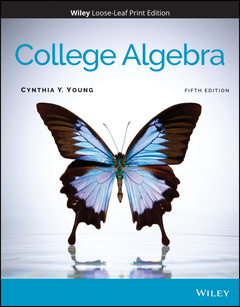 Couverture de l’ouvrage College Algebra