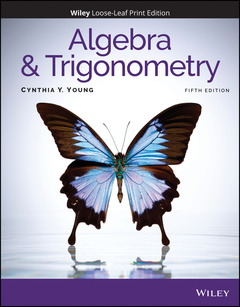 Couverture de l’ouvrage Algebra and Trigonometry