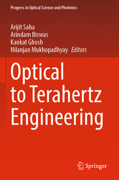 Couverture de l’ouvrage Optical to Terahertz Engineering