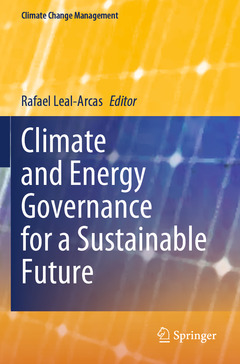 Couverture de l’ouvrage Climate and Energy Governance for a Sustainable Future