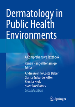Couverture de l’ouvrage Dermatology in Public Health Environments
