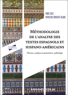 Couverture de l’ouvrage Méthodologie de l'analyse des textes espagnols et hispano-américains