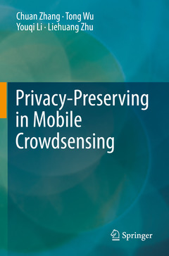 Cover of the book Privacy-Preserving in Mobile Crowdsensing