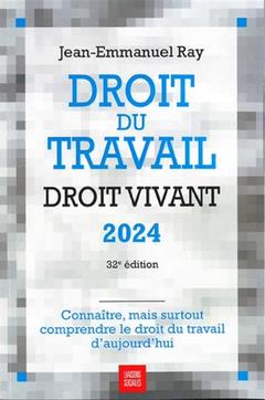 Cover of the book Droit du travail, Droit vivant 2024