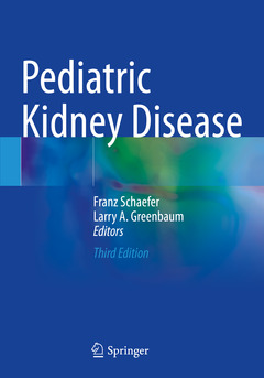 Couverture de l’ouvrage Pediatric Kidney Disease