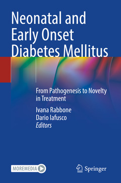 Couverture de l’ouvrage Neonatal and Early Onset Diabetes Mellitus