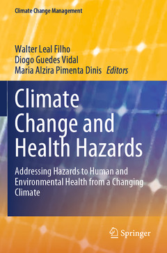 Couverture de l’ouvrage Climate Change and Health Hazards